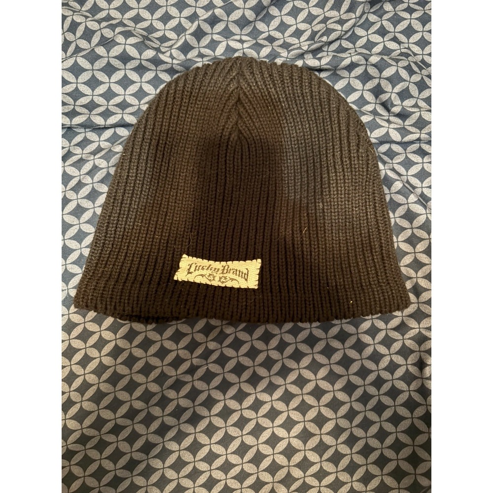 Lucky Brand Beanie Cap - Black Hat